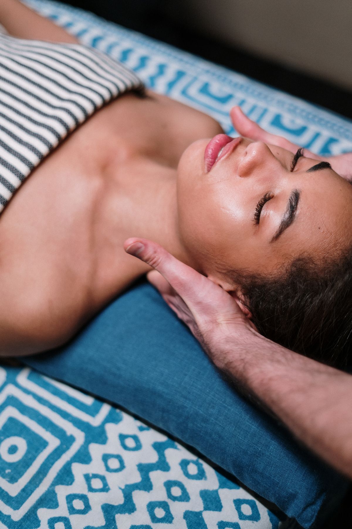 Foot reflexology pressure-point therapy